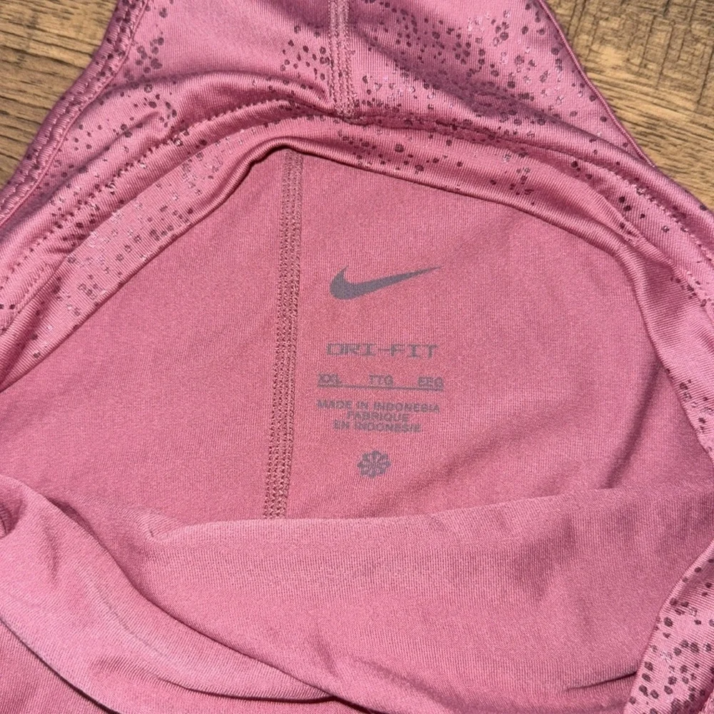 NIKE Pink Racerback Sports Bra